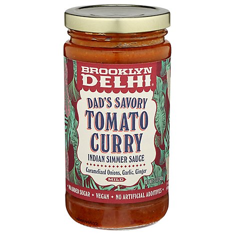 Brooklyn Delhi Sauce Simmer Tmto Curry - 12 Oz