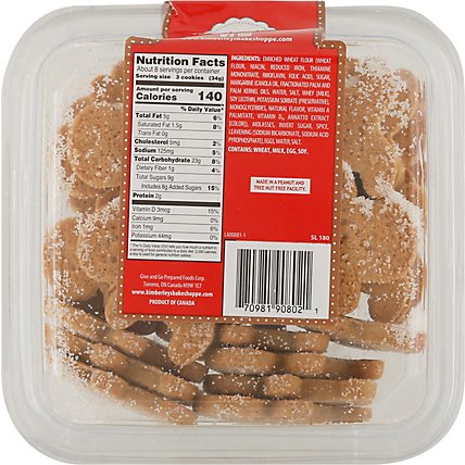Kb Two-Bite Mini Gingerbread Men Cookie - 10 Oz - Image 6