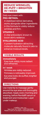 Loreal Revitalift Triple Power Eye Treatment - .5 Fl. Oz. - Image 3
