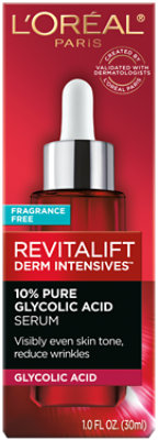 L'Oreal Paris Revitalift Derm Intensives 10 percent Pure Glycolic Acid Serum - 1 Fl. Oz. - Image 3