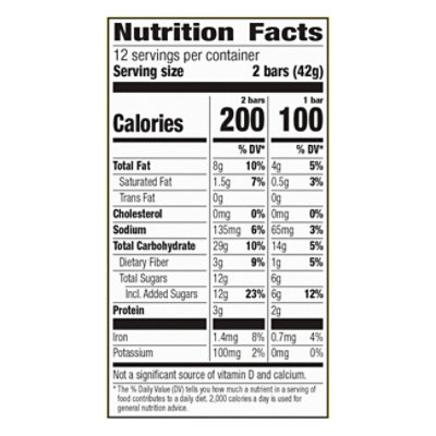 Nature Valley Granola Bars Crunchy Oats N Dark Chocolate - 12-1.49 Oz - Image 3