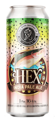 Fall River Brewing Hex West Coast IPA in Cans - 19.2 Fl Oz - Image 1