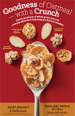 General Mills Oatmeal Crisp Crunchy Almond Cereal - 19.7 Oz - Image 5