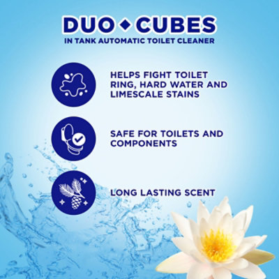 Soft Scrub Duo-Cubes Sapphire Waters In-Tank Toilet Bowl Cleaner - 4 Count - Image 3