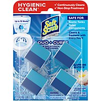 Soft Scrub Duo-Cubes Sapphire Waters In-Tank Toilet Bowl Cleaner - 4 Count - Image 1