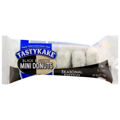 Tasty Kake Black And White Mini Donut - 3 Oz