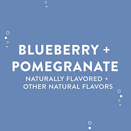AHA Sparkling Water Blueberry Pomegranate - 8-12 Fl. Oz. - Image 3