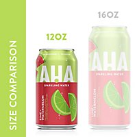 AHA Sparkling Water Lime Watermelon - 8-12 Fl. Oz. - Image 2