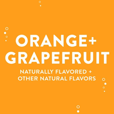 AHA Sparkling Water Orange Grapefruit - 8-12 Fl. Oz. - Image 3