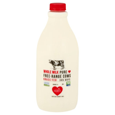 Hart Dairy Milk Whole Grass Fed Free Range 52 Fl. Oz. Albertsons