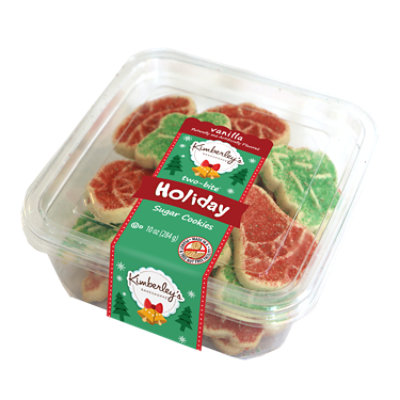 Kb Tb Mini Bell And Tree Sugar Cookies - 10 Oz - Image 1