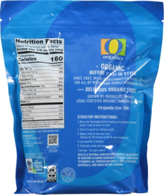 O Organics Rice Brown Long Grain - 32 Oz - Image 5