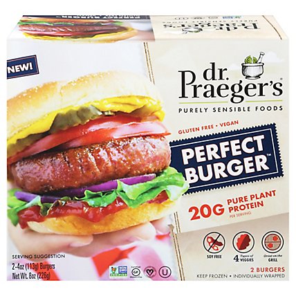 Dr. Praegers Burgers Perfect 2 Count - 8 Oz - Image 3