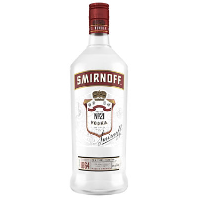 Smirnoff Vodka Recipe No. 21 80 Proof PET - 1.75 Liter