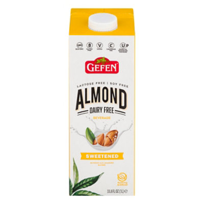 Gefen Almond Milk Sweetened - 33.8 Oz - Image 3