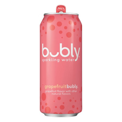 Bubly Sparkling Water Grapefruit - 16 Fl. Oz.
