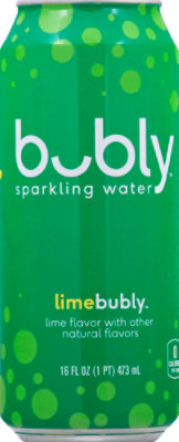 Bubly Sparkling Water Lime - 16 Fl. Oz. - Image 2