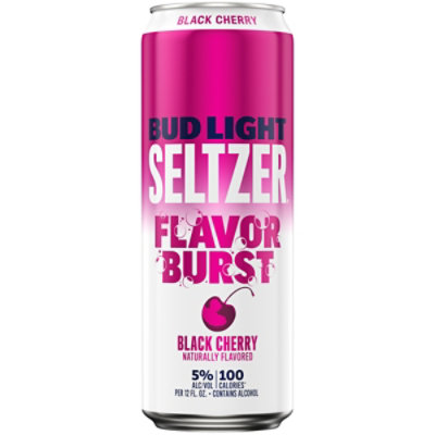 Bud Light Seltzer Black Cherry In Cans - 25 Fl. Oz.