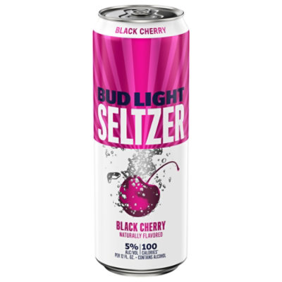 Bud Light Black Cherry Seltzer Can - 25 Fl. Oz.