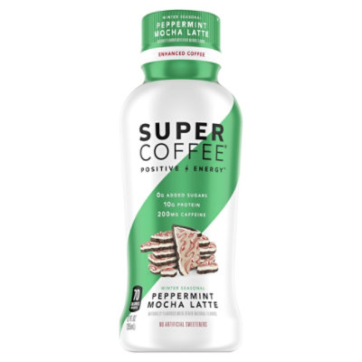 Kitu Super Coffee Protein + MCT Oil White Chocolate Peppermint - 12-12 Fl. Oz. - Image 3