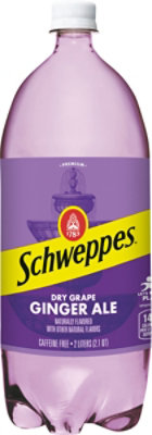 Schweppes Grape Ginger Ale Soda - 2 Liter - Image 2