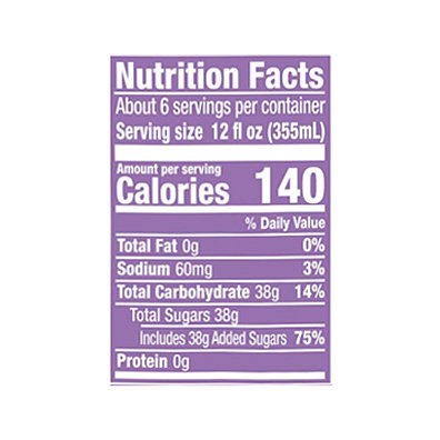 Schweppes Grape Ginger Ale Soda - 2 Liter - Image 4