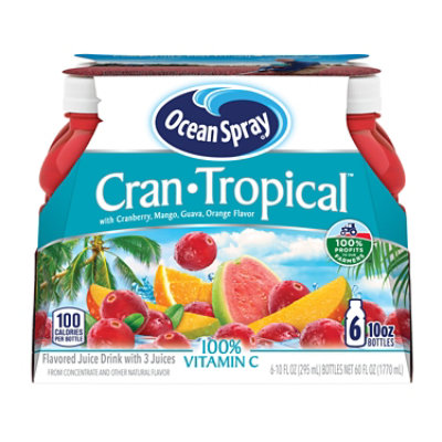 Ocean Spray Cran Tropical - 6-10 Fl. Oz. - Image 2
