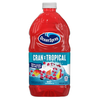 Ocean Spray Juice Drink Cranberry Tropical - 64 Fl. Oz.