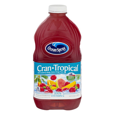 Ocean Spray Juice Drink Cranberry Tropical - 64 Fl. Oz. - Image 4