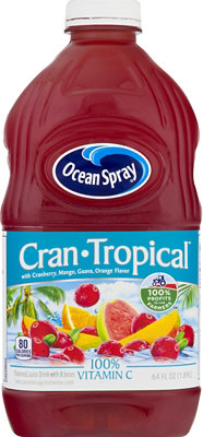 Ocean Spray Juice Drink Cranberry Tropical - 64 Fl. Oz.