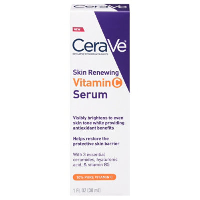 CeraVe Skin Renewing Vitamin C Serum - 1 Fl. Oz. - acmemarkets