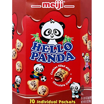 Meiji Hello Panda-Chocolate  Oz - Albertsons