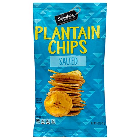 Signature Select Plantain Chips Salted - 5 Oz