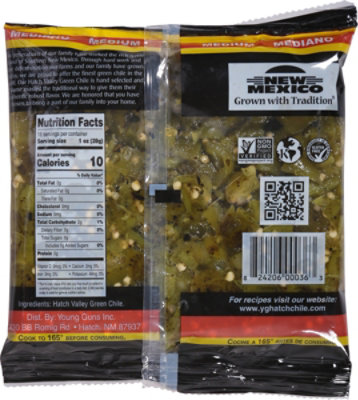 Young Guns Hatch Green Chile Medm Rstd - 16 Oz - Image 6