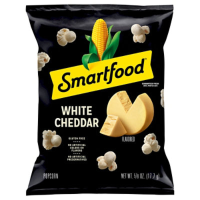 Smartfood Popcorn White Cheddar Plastic Bag - .625 Oz