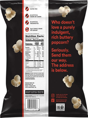 Smartfood Popcorn Movie Theater Butter Flavored - 6.25 Oz - Image 6