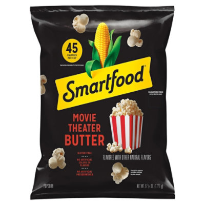 Smartfood Popcorn Movie Theater Butter Flavored - 6.25 Oz - Image 2