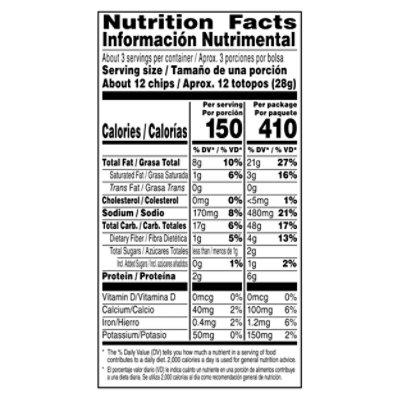 Doritos Tortilla Chips Tapatio - 2.75 Oz - Image 4