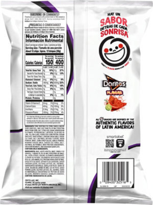 Doritos Tortilla Chips Flamas - 2.75 Oz - Image 6