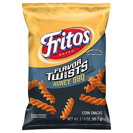 Fritos Twists Corn Chips Honey Bbq - 3.5 Oz - Image 1