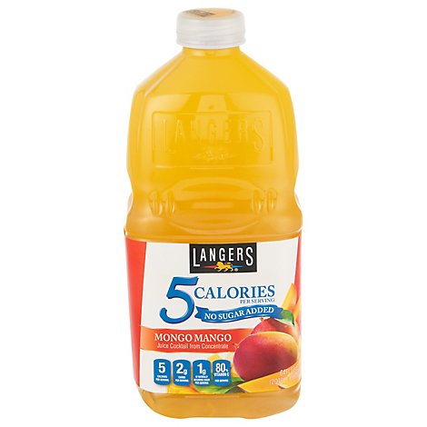 Langers Juice 5 Cal Mango Nectar - 64 Fl. Oz.