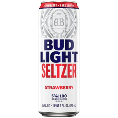 Bud Light Strawberry Seltzer Can - 25 Fl. Oz. - acmemarkets