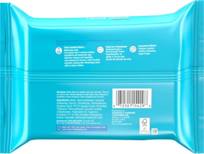 Neutrogena Hydroboost Facial Cleansing Wipes - 25 Count - Image 5