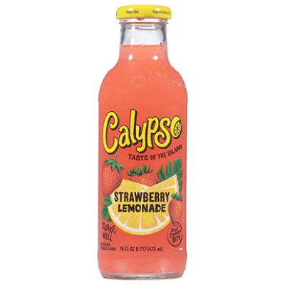 Calypso Strawberry Lemonade 16 Fl. Oz. Haggen