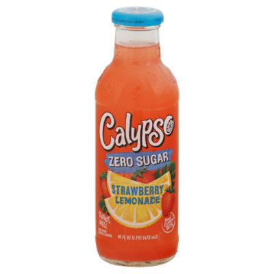 Calypso Light Lemonade Strawberry - 16 Fl. Oz. - Image 3