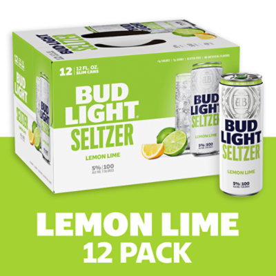 Bud Light Seltzer Lemon Lime In Cans - 12-12 Fl. Oz.