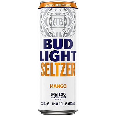 Bud Light Seltzer Mango In Cans - 25 Fl. Oz.