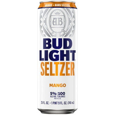 Bud Light Seltzer Mango In Cans - 25 Fl. Oz.