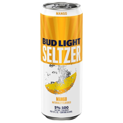 Bud Light Seltzer Mango In Cans - 25 Fl. Oz.