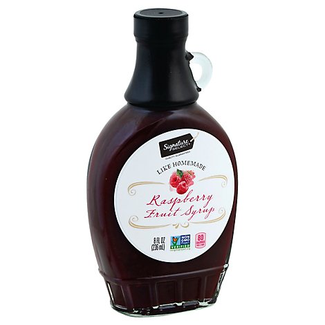 Signature Select Syrup Fruit Raspberry - 8 Fl. Oz.